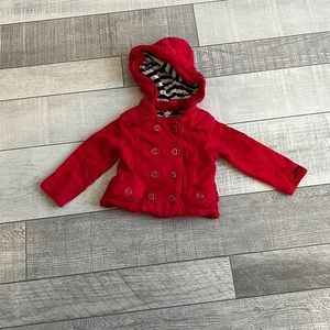 Light blazer with adjustable hood